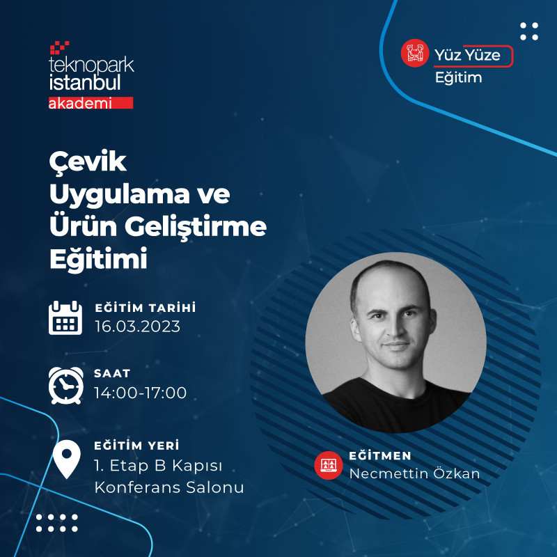 Çevik Uygulama ve Ürün Geliştirme Eğitimi Duyuru Detayı